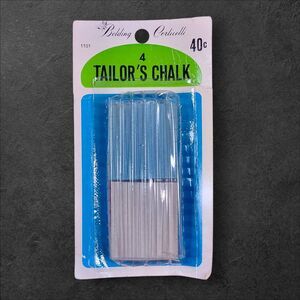 Belding Corticelli Vintage Tailors Chalk New Old Stock 4 Pieces USA Sewing Sew